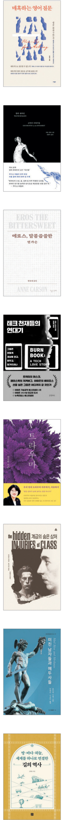 매혹하는 영어 질문 등[이 책]