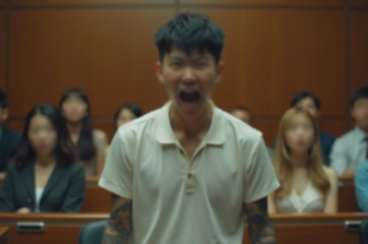 “죽어라” 실형 내린 판사에게 법정서 1분간 욕설한 20대 결국…