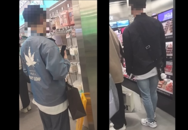 여친과 손잡고 데이트하다 다른 손으로는 여성들 몰카 찍은 30대 남성 결국…