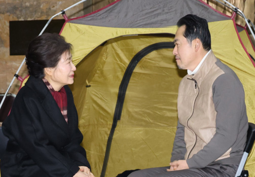 [속보]박근혜 “단식 중단” 제안에 장동혁 “그렇게 하겠다”