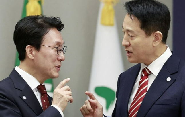차기대권? 오세훈20.5% · 김민석15.4% · 한동훈13.9%