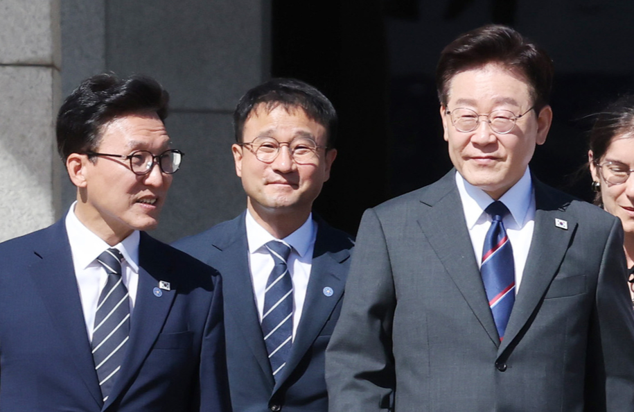 김민석 “공항서 李대통령에 ‘용혜인 부적격’ 전달? 사실과 달라”